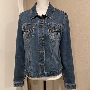 Style & Co Denim Jacket - L